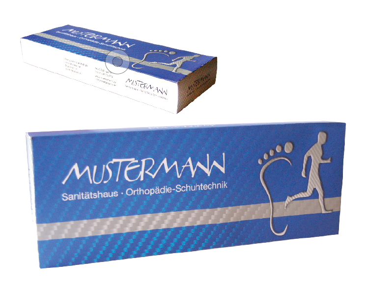 Einlagenbox für Orthopädische Maßeinlagen