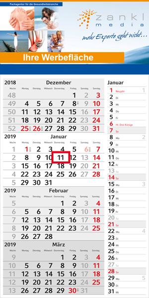 4 Monatskalender Conceptus 4M