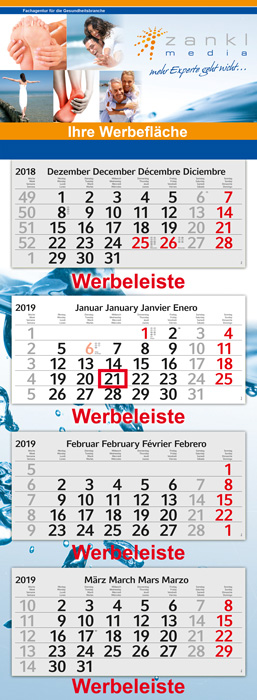 4 Monatskalender